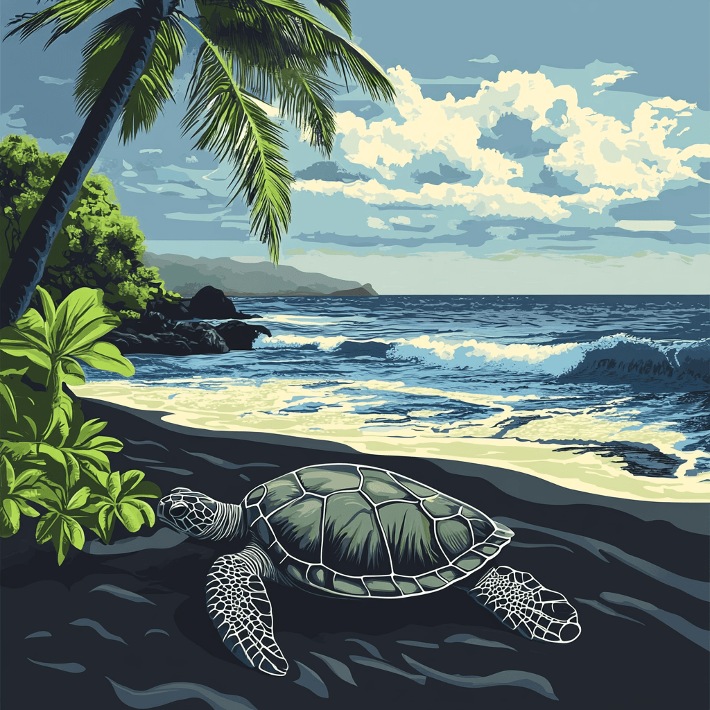 Magical visit to Black Sand Beach - Nafisa Khan Designs