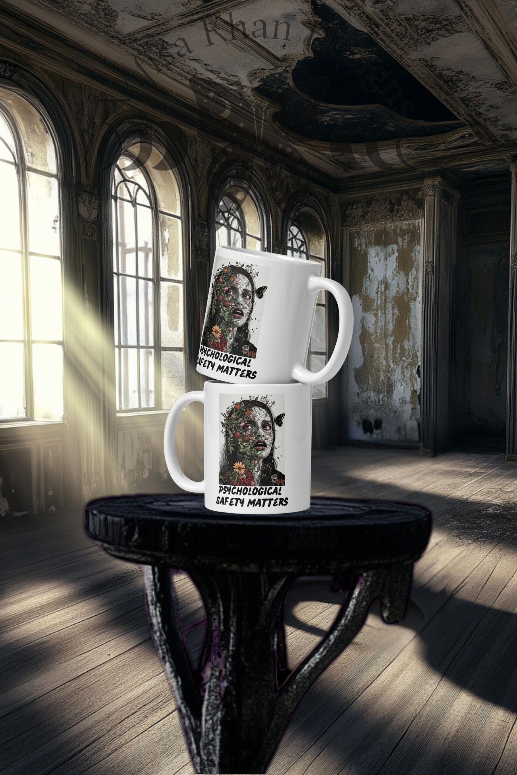 Psychological Safety Matters No. 1 White glossy mug