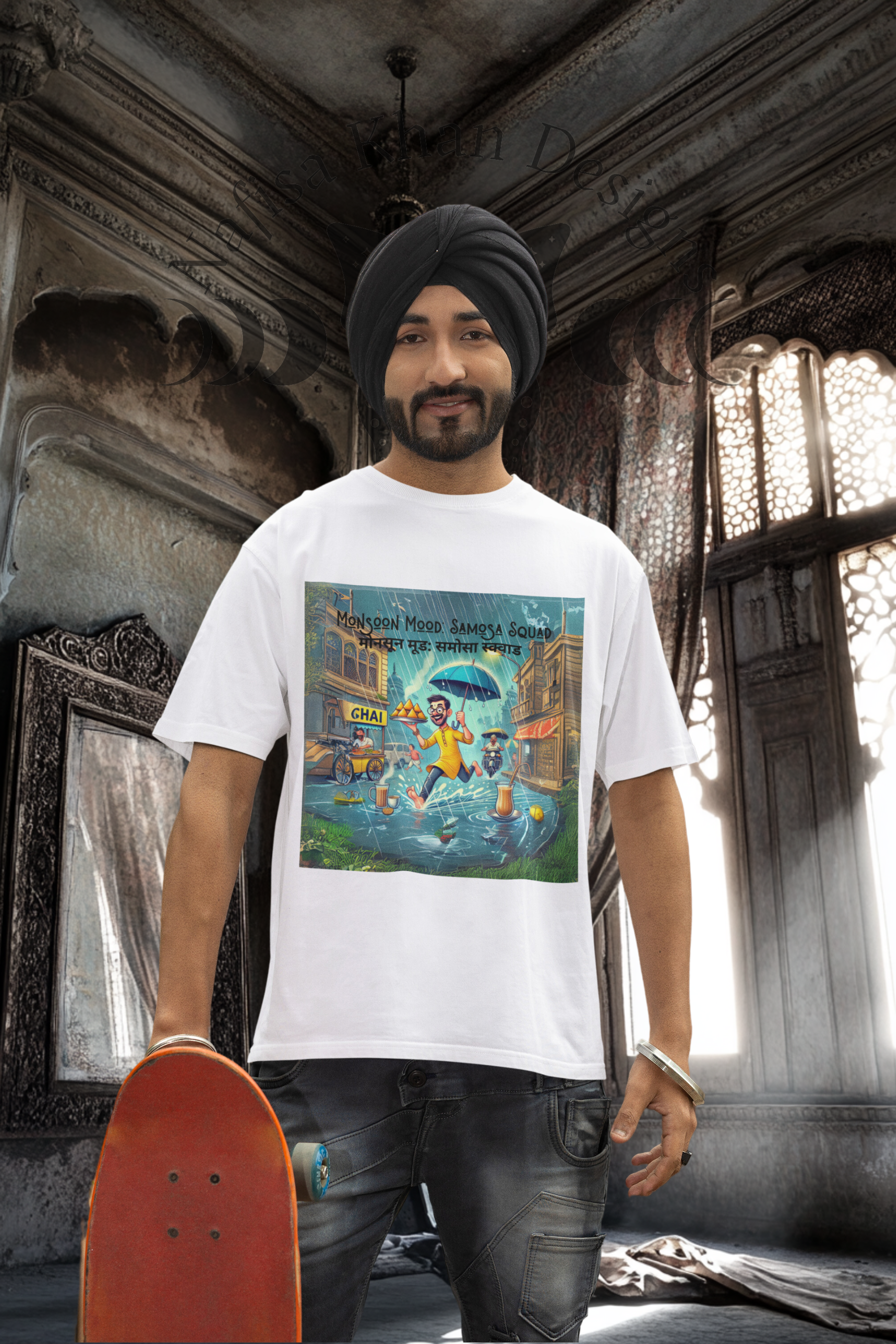 Monsoon Mood: Samosa Squad T-shirt