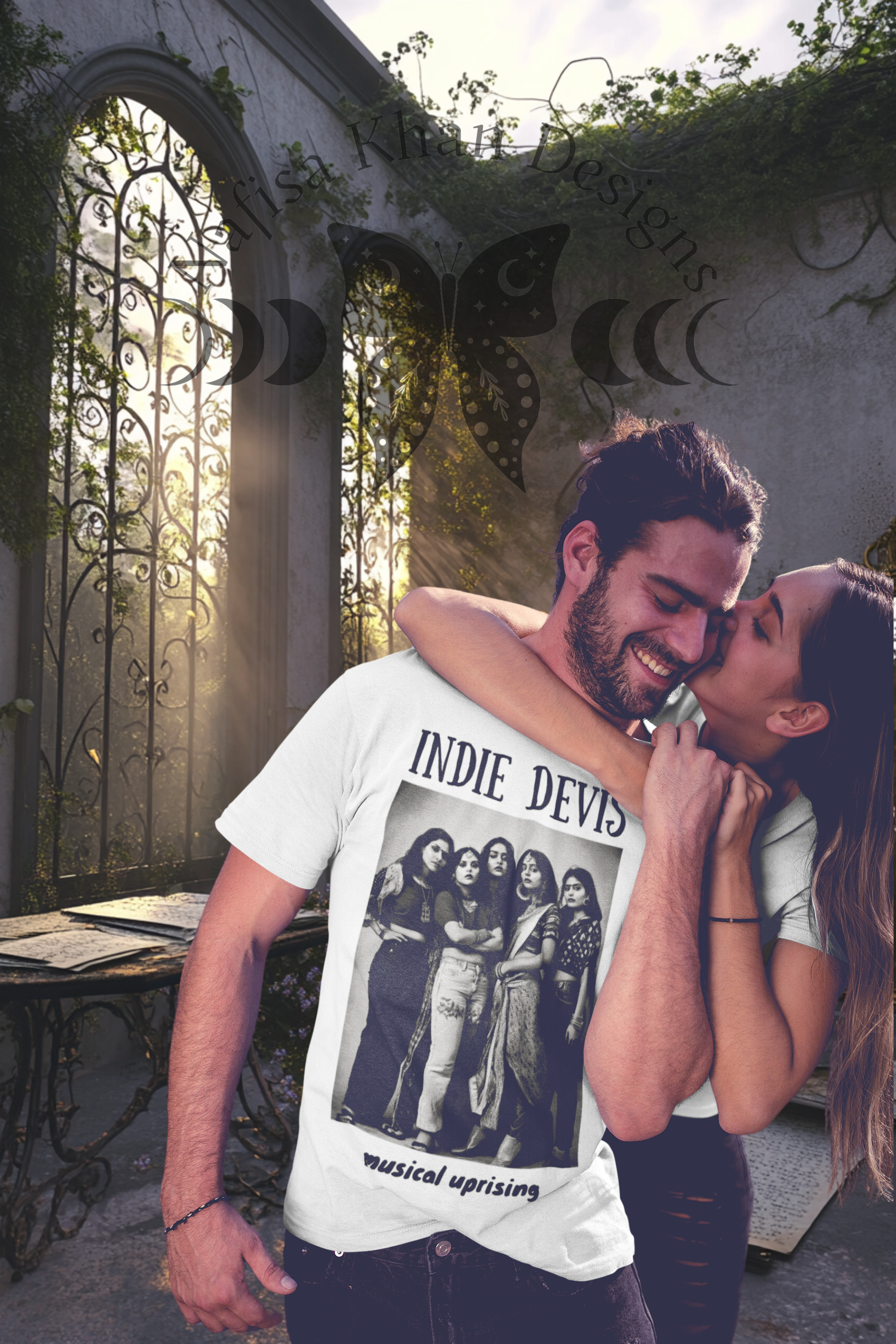 Indie Devis Musical Uprising T-Shirt