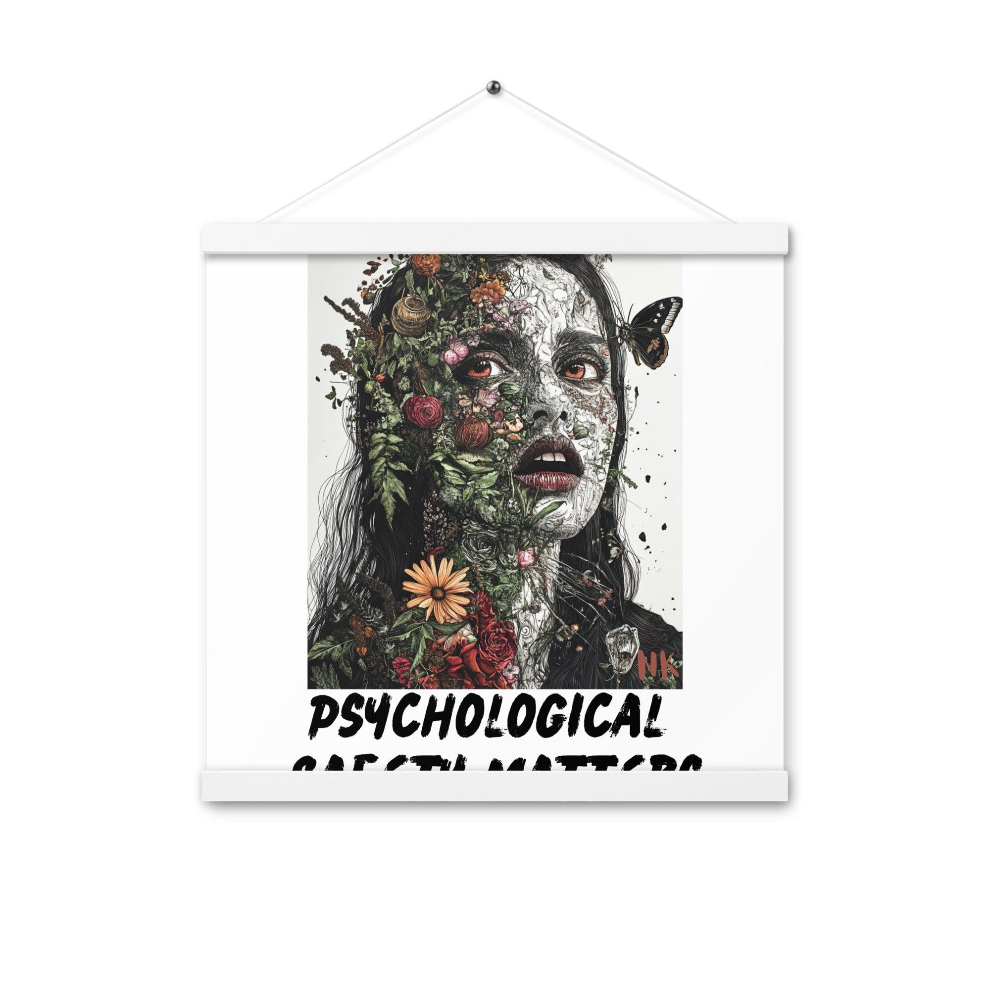 Psychological Safety Matters Poster with hangers - Nafisa Khan Designs