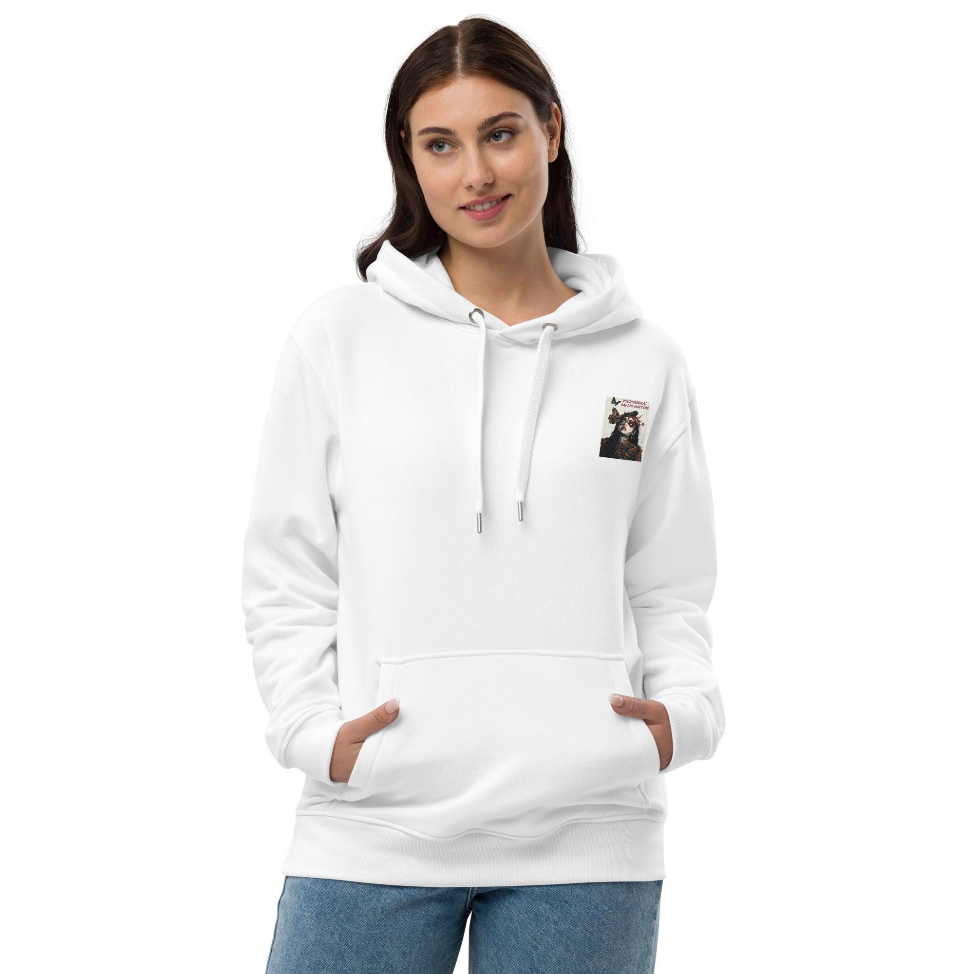 Psychological Safety Matters Premium eco hoodie - Nafisa Khan Designs
