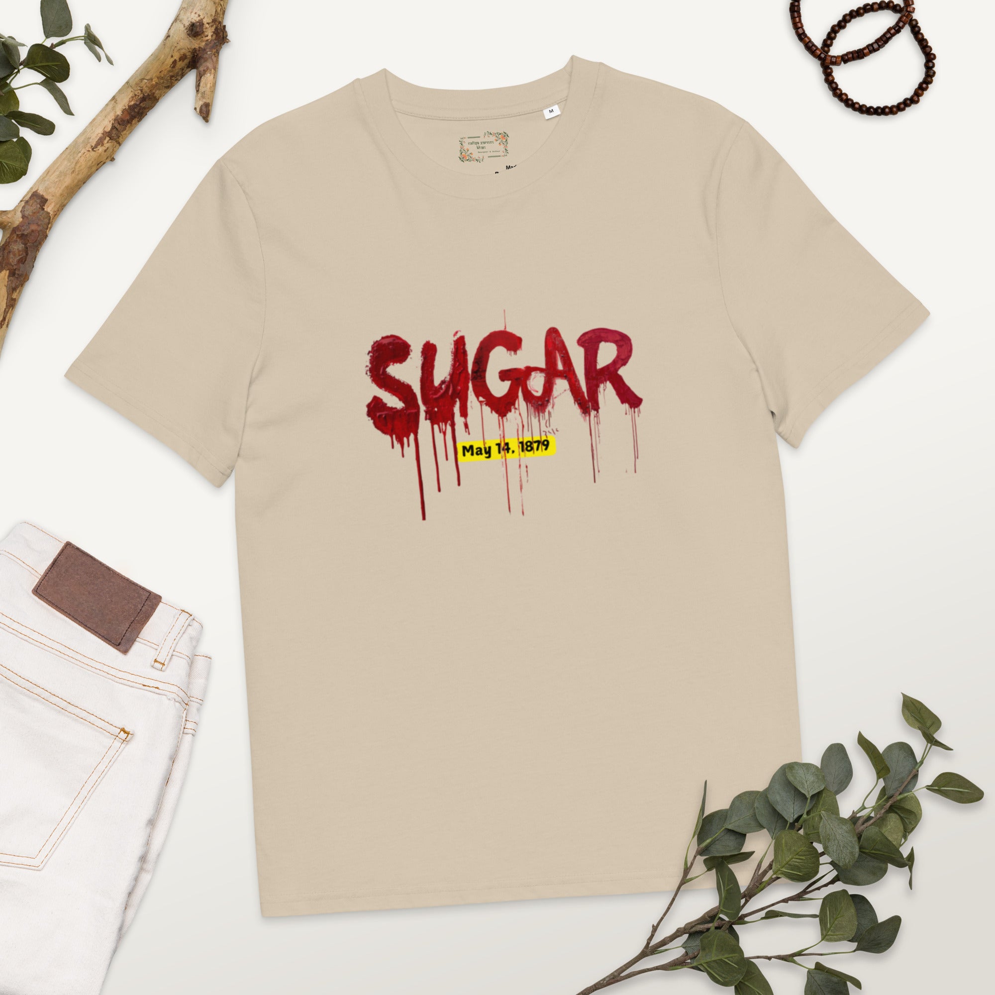 Indentured Labor Voyages to Fiji T-Shirt – Honoring the Girmitya Legacy featuring modern Desi fashion with a fusion of tradition and streetwear style.