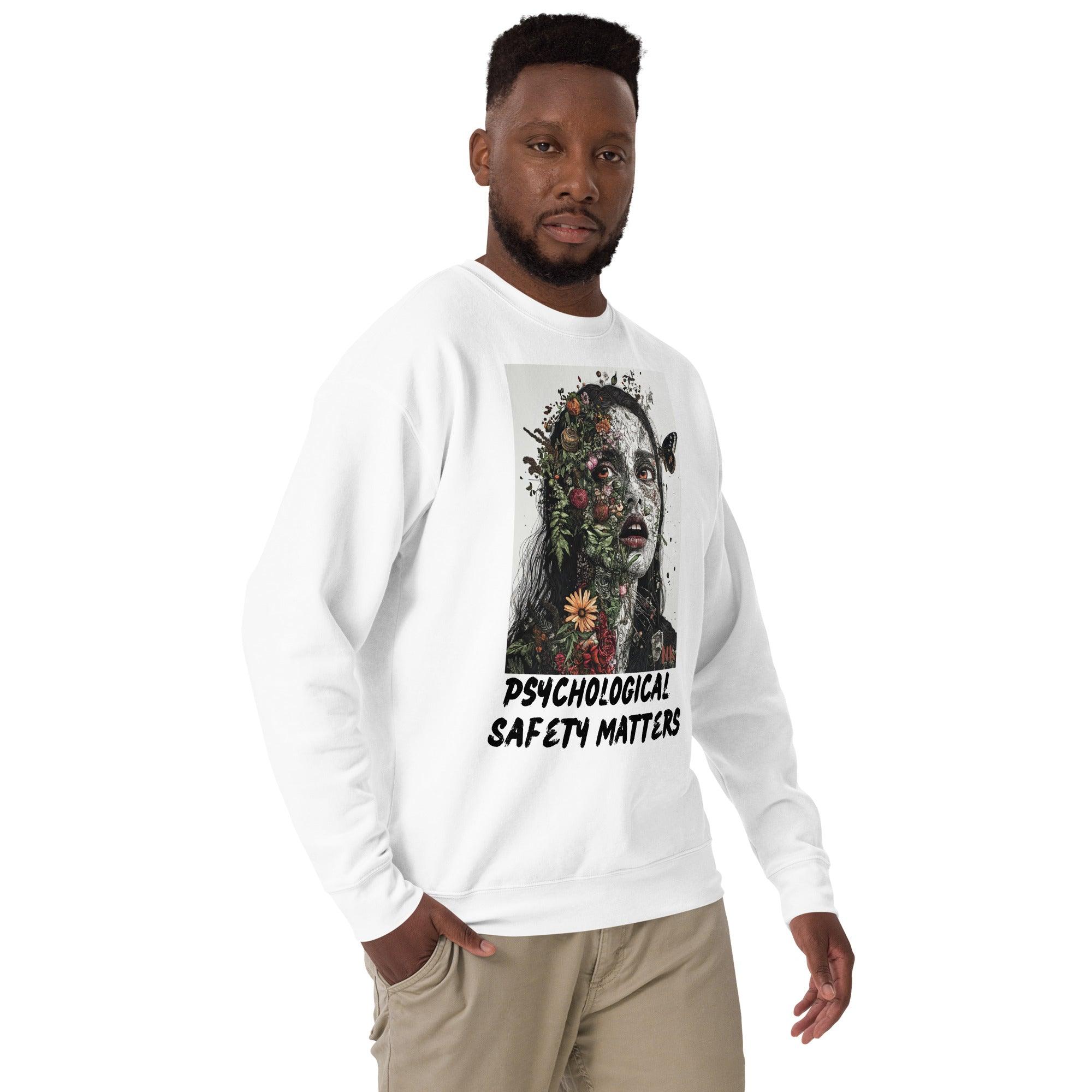 Psychological Safety Matters Unisex Premium Sweatshirt - Nafisa Khan Designs