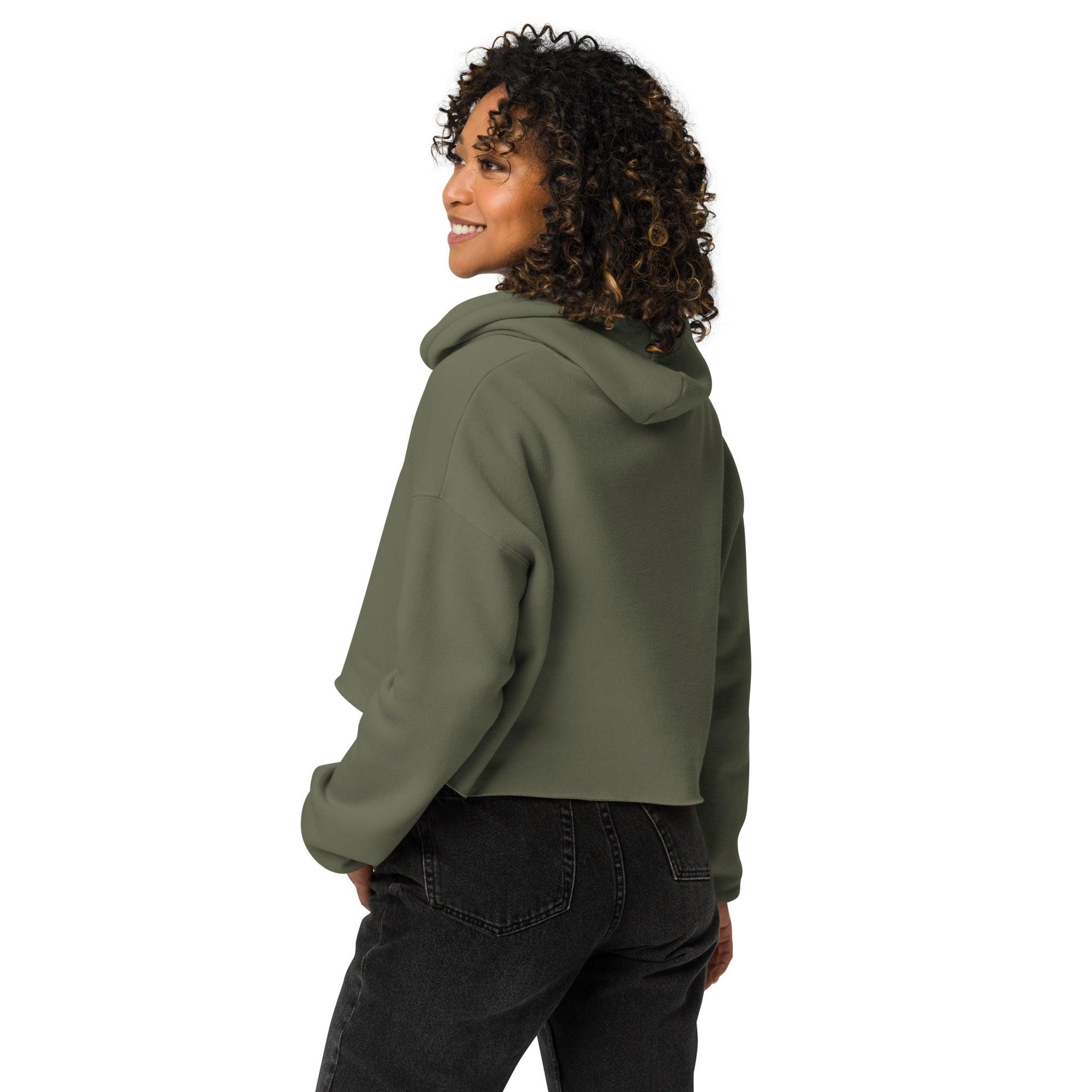 Fearless Leader Crop Hoodie - Nafisa Khan Designs