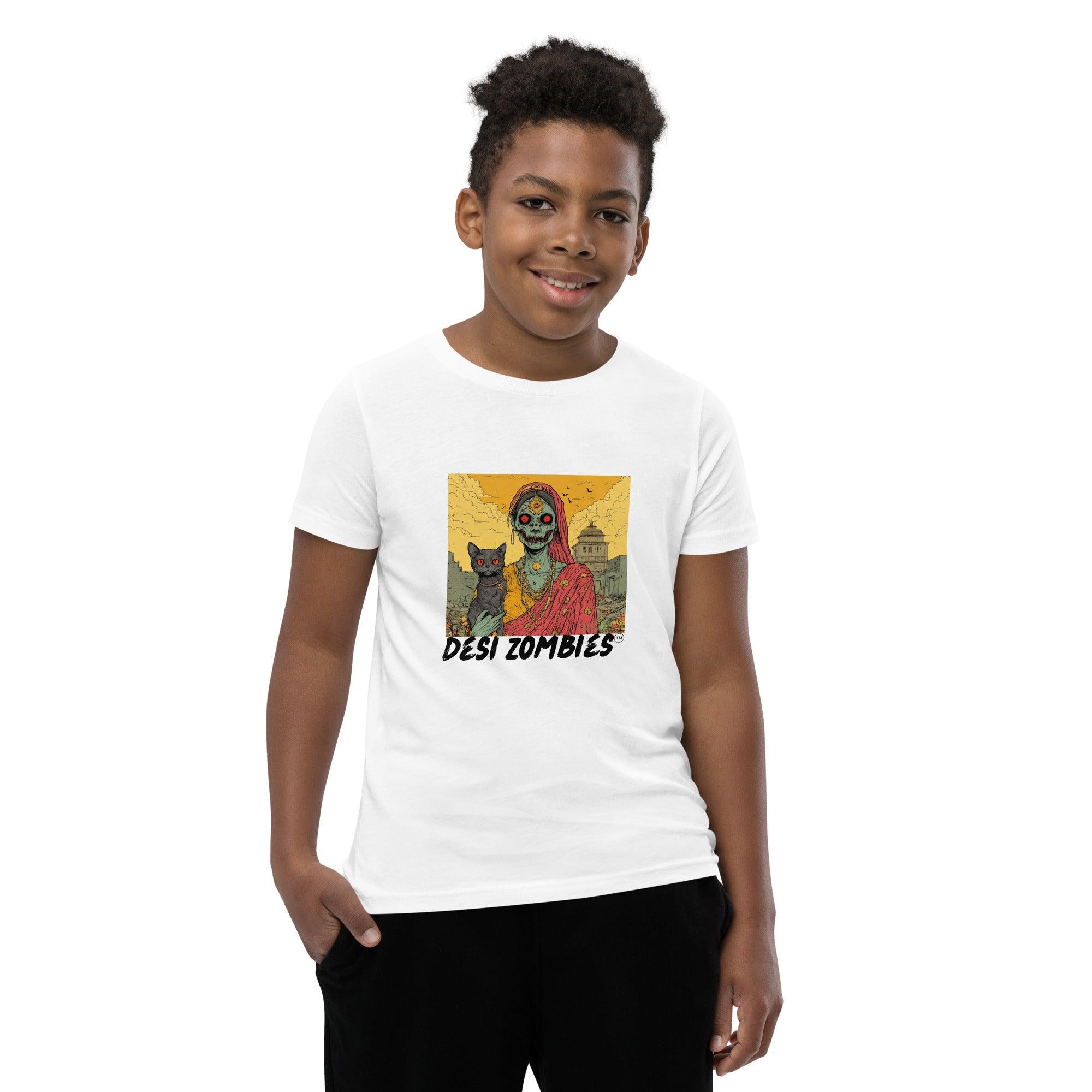 Desi Zombies Youth Short Sleeve T-Shirt - Nafisa Khan Designs