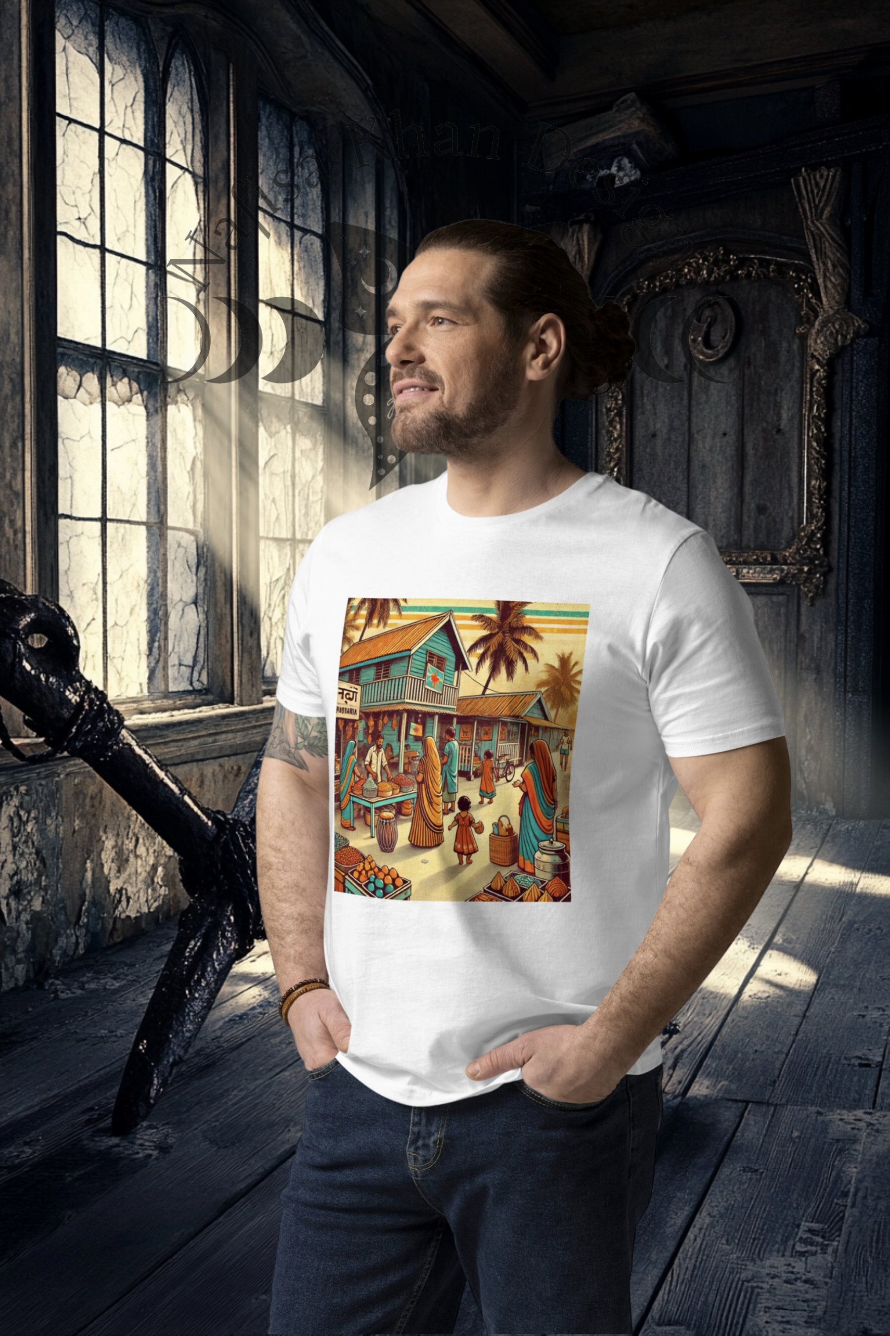 Fijian Market Nostalgia T-Shirt