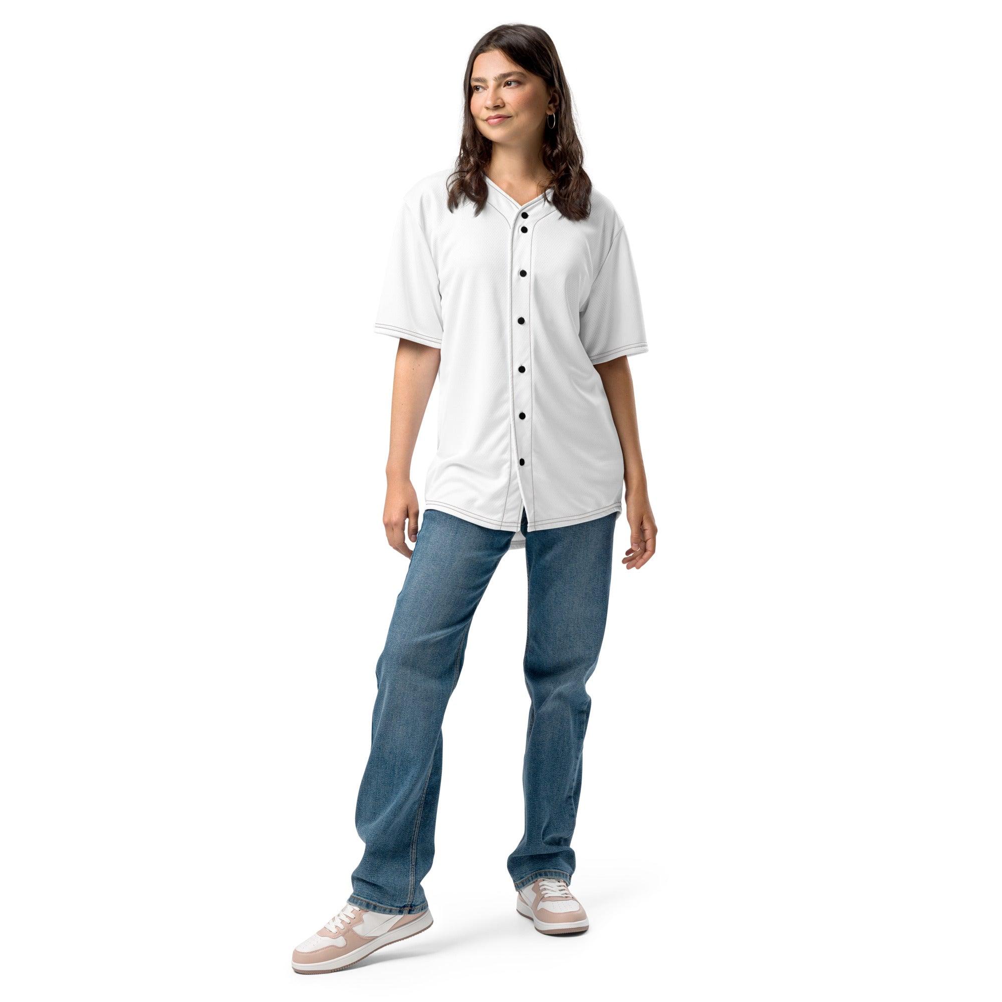 Desi Zombie Romance Recycled baseball jersey - Nafisa Khan Designs