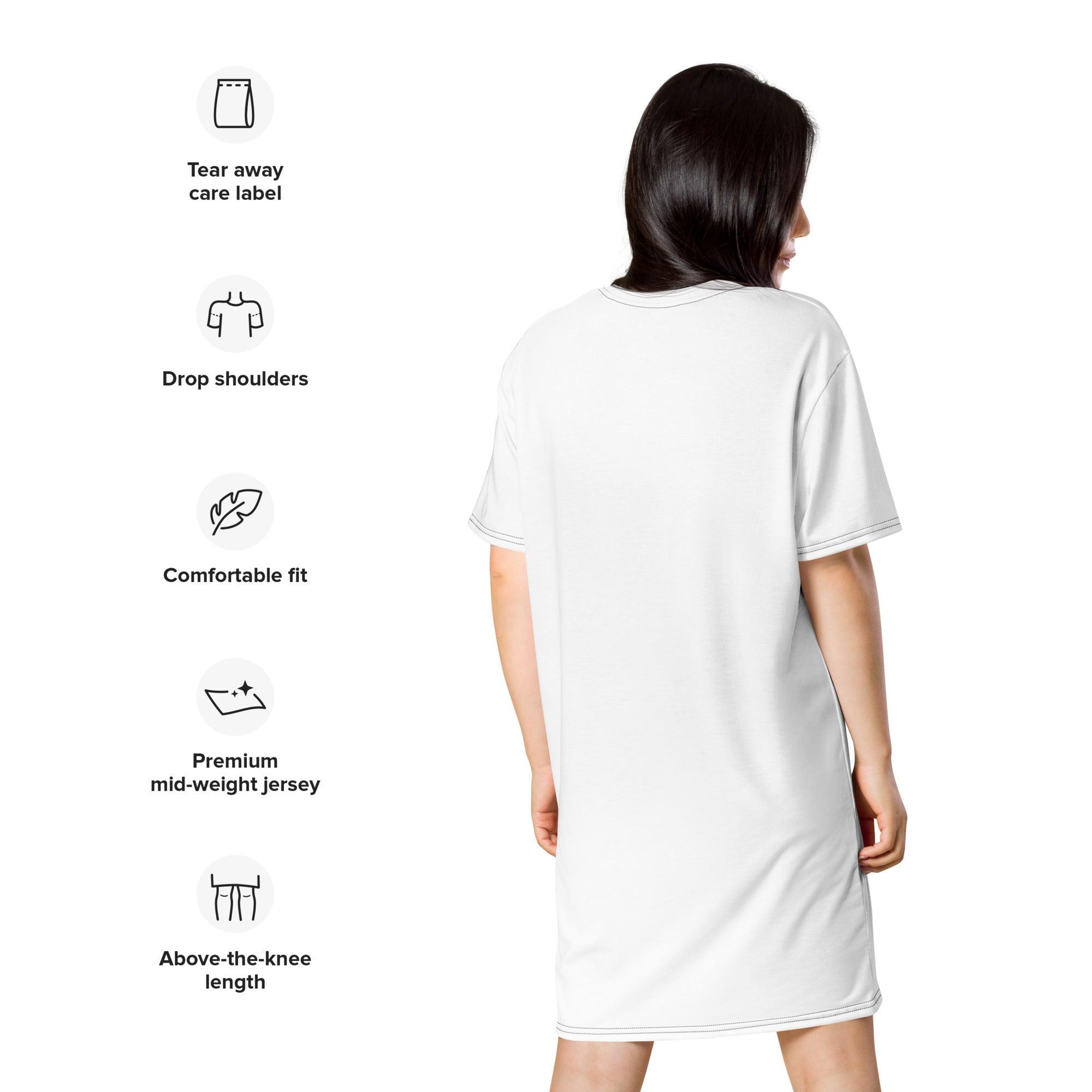 Psychological Safety Matters T-shirt dress - Nafisa Khan Designs